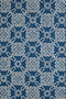Rugs Large Area Rugs - 60" x 90" x 0.3" Cyan Polypropylene Area Rug HomeRoots