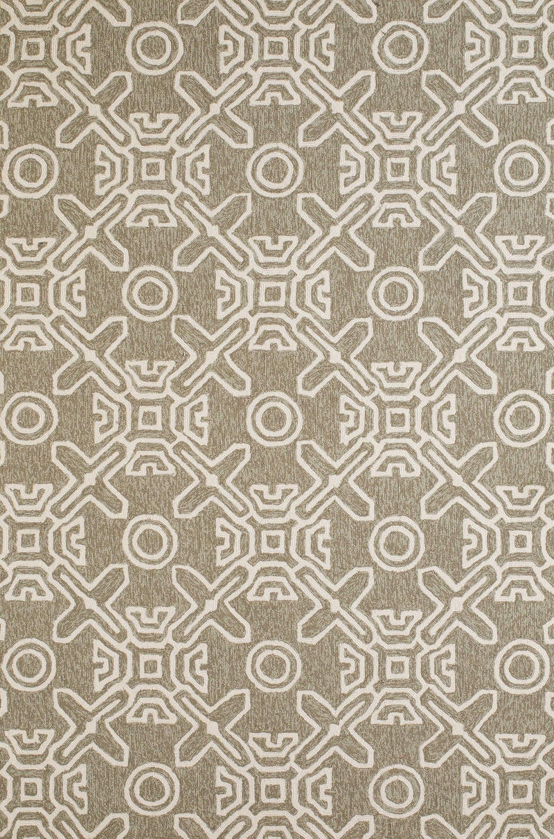 Rugs Large Area Rugs - 60" x 90" x 0.3" Granite Polypropylene Area Rug HomeRoots