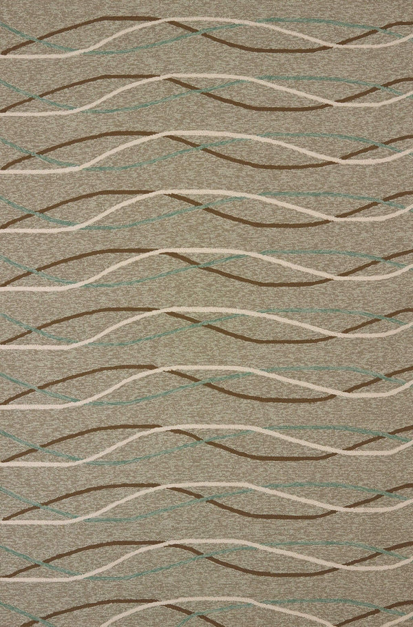 Rugs Large Area Rugs - 94" x 118" x 0.47" Granite Olefin Oversize Rug HomeRoots