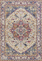 Rugs Large Area Rugs 94" x 126" x 0.35" Cream Olefin/Frieze Oversize Rug 6469 HomeRoots