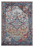 Rugs Large Area Rugs - 94" x 126" x 0.4" Multi Olefin Oversize Rug HomeRoots