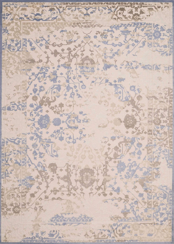 Rugs Large Area Rugs Cheap - 94" x 126" x 0.31" Neutral Polyester /Olefin Oversize Rug HomeRoots