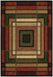 Rugs Large Area Rugs Cheap 94" x 126" x 0.47" Terracotta Polypropylene Oversize Rug 8490 HomeRoots
