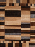 Rugs Large Area Rugs Cheap 94" x 126" x 0.47" Toffee Polypropylene Oversize Rug 8625 HomeRoots