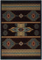 Rugs Large Living Room Rugs 94" x 126" x 0.47" Smoke Blue Polypropylene Oversize Rug 8950 HomeRoots