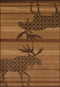 Rugs Large Living Room Rugs 94" x 126" x 0.47" Toffee Polypropylene Oversize Rug 8970 HomeRoots