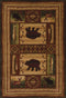 Rugs Large Living Room Rugs 94" x 126" x 0.47" Toffee Polypropylene Oversize Rug 8985 HomeRoots
