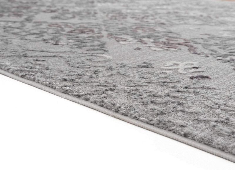 Rugs Large Rugs - 150" x 180" x 0.36" Plum Polyester/Olefin Oversize Rug HomeRoots