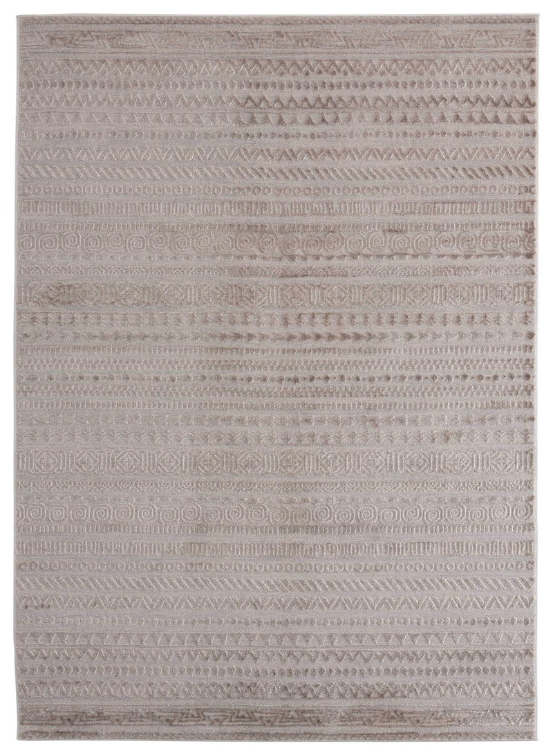 Rugs Large Rugs 150" x 180" x 0.36" Wheat Polyester/Olefin Oversize Rug 7927 HomeRoots