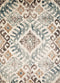 Rugs Large Rugs 94" x 126" x 0.39" Blue Olefin Oversize Rug 7084 HomeRoots
