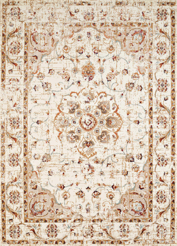 Rugs Large Rugs 94" x 126" x 0.39" Linen Olefin Oversize Rug 7120 HomeRoots