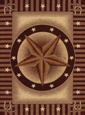 Rugs Large Rugs 94" x 126" x 0.4" Auburn Polypropylene Oversize Rug 8177 HomeRoots