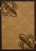 Rugs Large Rugs 94" x 126" x 0.4" Berber Polypropylene Oversize Rug 8189 HomeRoots