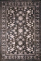 Rugs Large Rugs 94" x 126" x 0.43" Dark Taupe Polypropylene/Polyester Oversize Rug 8212 HomeRoots