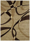 Rugs Large Rugs - 94" x 126" x 0.47" Chocolate Polypropylene Oversize Rug HomeRoots