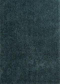 Rugs Large Rugs - 94" x 126" x 1.6" Teal Polyester Oversize Rug HomeRoots