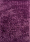 Rugs Large Rugs - 94" x 126" x 2.7" Purple Polyester Oversize Rug HomeRoots