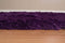 Rugs Large Rugs - 94" x 126" x 2.7" Purple Polyester Oversize Rug HomeRoots
