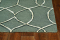 Rugs Living Room Area Rugs - 144" X 180" X 0.'5" Charcoal Wool / Viscose Rug HomeRoots