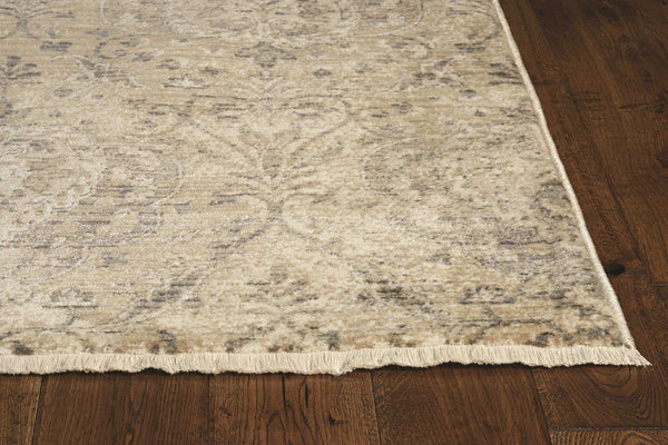 Rugs Living Room Area Rugs - 24" X 96" X 0.'5" Sand/Grey Polypropylene Rug HomeRoots