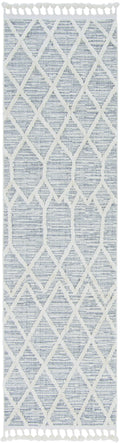 Rugs Living Room Area Rugs 94" X 130" X 0.'25" Ivory Grey Polyester Rug 5674 HomeRoots