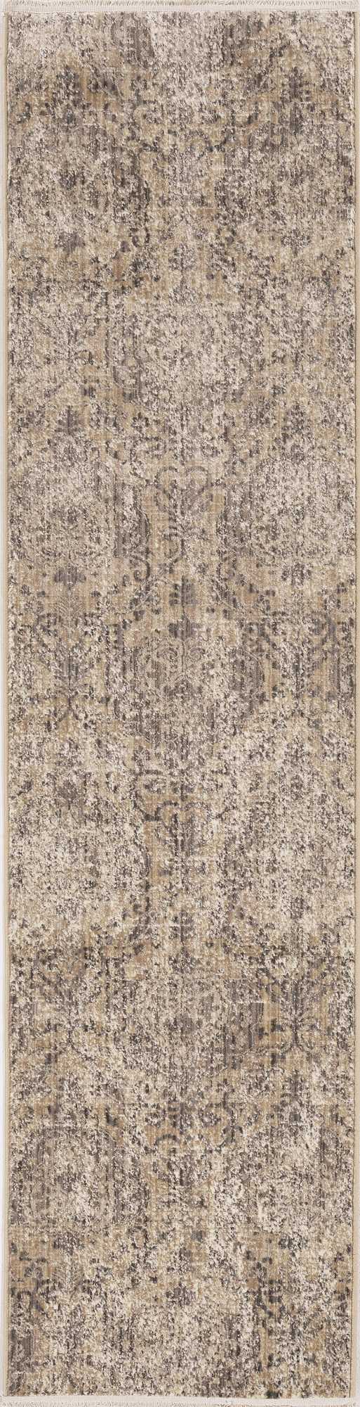 Rugs Living Room Area Rugs - 96" X 120" X 0.'5" Sand/Grey Polypropylene Rug HomeRoots