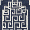 Rugs Living Room Rugs - 108" X 144" X 0.'5" Navy Ivory Wool Rug HomeRoots