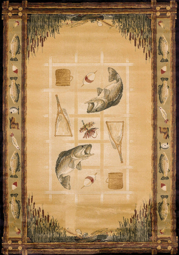 Rugs Living Room Rugs 23" x 88" x 0.45" Natural Polypropylene Runner Rug 9288 HomeRoots
