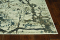 Rugs Living Room Rugs - 26" X 83" X 0.'25" Ivory/Mist Polypropylene / Viscose Rug HomeRoots