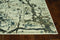 Rugs Living Room Rugs - 26" X 83" X 0.'25" Ivory/Mist Polypropylene / Viscose Rug HomeRoots
