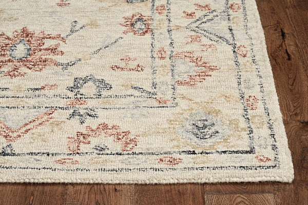 Rugs Living Room Rugs - 27" X 96" X 0.'5" Ivory Wool Rug HomeRoots