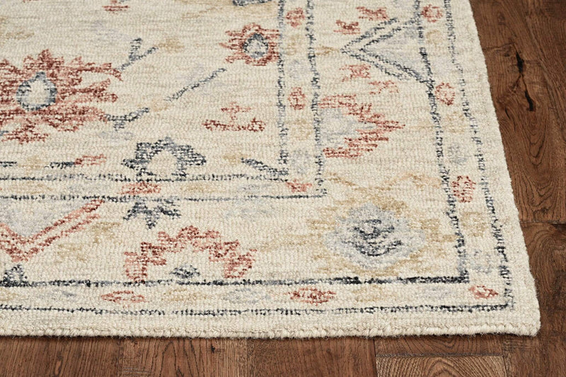 Rugs Living Room Rugs - 27" X 96" X 0.'5" Ivory Wool Rug HomeRoots