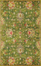 Rugs Living Room Rugs - 3'3" x 5'3" Wool Emerald Green Area Rug HomeRoots