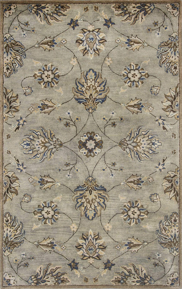 Rugs Living Room Rugs - 3'3" x 5'3" Wool Grey Area Rug HomeRoots