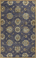 Rugs Living Room Rugs - 3'3" x 5'3" Wool Midnight Area Rug HomeRoots