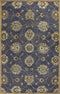 Rugs Living Room Rugs - 3'3" x 5'3" Wool Midnight Area Rug HomeRoots