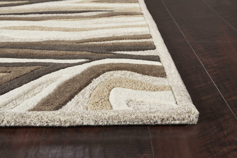 Rugs Living Room Rugs - 3'3" x 5'3" Wool Natural Area Rug HomeRoots
