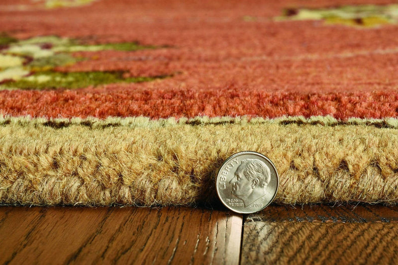 Rugs Living Room Rugs - 3'3" x 5'3" Wool Sienna Area Rug HomeRoots