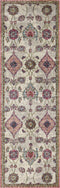 Rugs Living Room Rugs - 63" X 91" X 0.'25" Ivory Polypropylene Rug HomeRoots