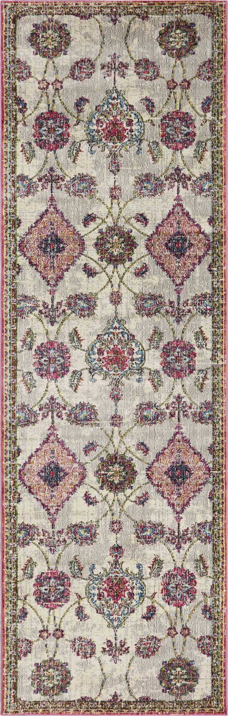 Rugs Living Room Rugs - 63" X 91" X 0.'25" Ivory Polypropylene Rug HomeRoots