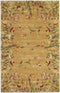 Rugs Living Room Rugs - 9'3" x 13'3" Wool Gold Area Rug HomeRoots