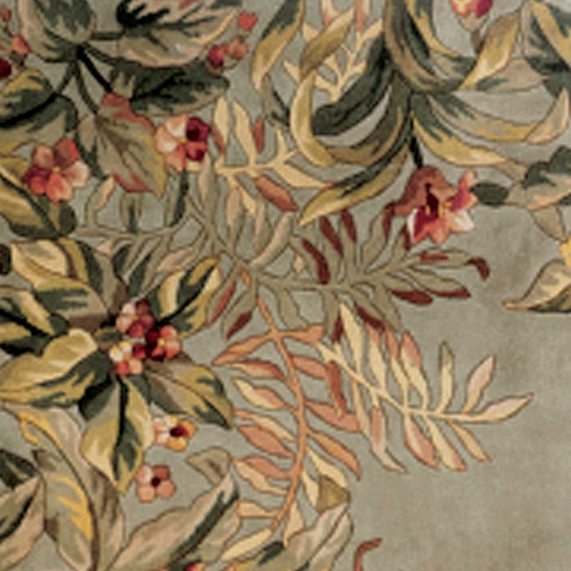 Rugs Living Room Rugs - 9'3" x 13'3" Wool Sage Area Rug HomeRoots