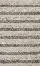 Rugs Living Room Rugs - 9' x 13' Wool Grey/White Area Rug HomeRoots