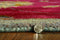 Rugs Living Room Rugs - 9' x 13' Wool Red Area Rug HomeRoots