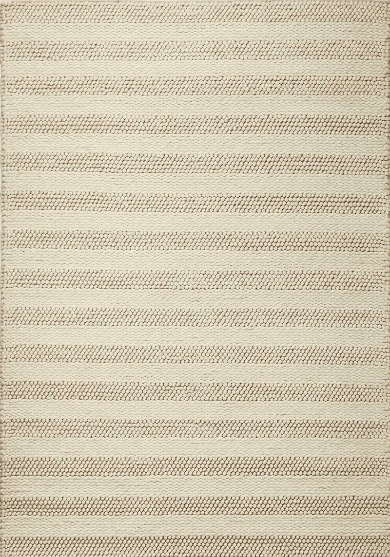 Rugs Living Room Rugs - 9' x 13' Wool White Area Rug HomeRoots