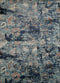Rugs Long Runner Rugs - 22" x 86" x 0.39" Blue Olefin Runner Rug HomeRoots