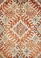 Rugs Long Runner Rugs 22" x 86" x 0.39" Crimson Olefin Runner Rug 7076 HomeRoots