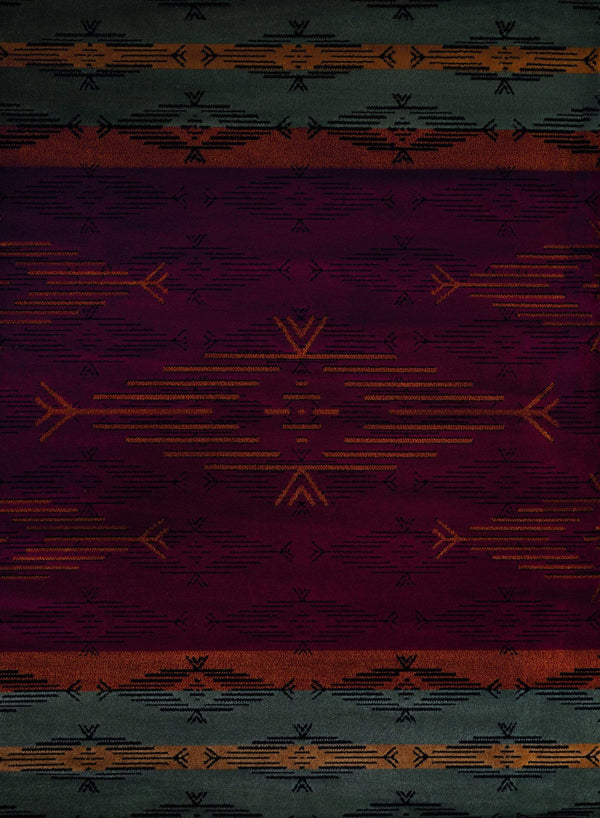 Rugs Long Runner Rugs 22" x 86" x 0.4" Red Polypropylene Runner Rug 6674 HomeRoots