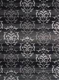 Rugs Long Runner Rugs 27" x 86" x 0.31" Grey Polypropylene Runner Rug 8843 HomeRoots