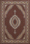 Rugs Long Runner Rugs 27" x 86" x 0.39" Ruby Polyester Runner Rug 6733 HomeRoots